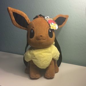 POKÉMON EEVEE PLUSH TOY/ BACKPACK